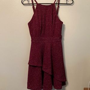 Red sparkly dress from Speechless, size 0